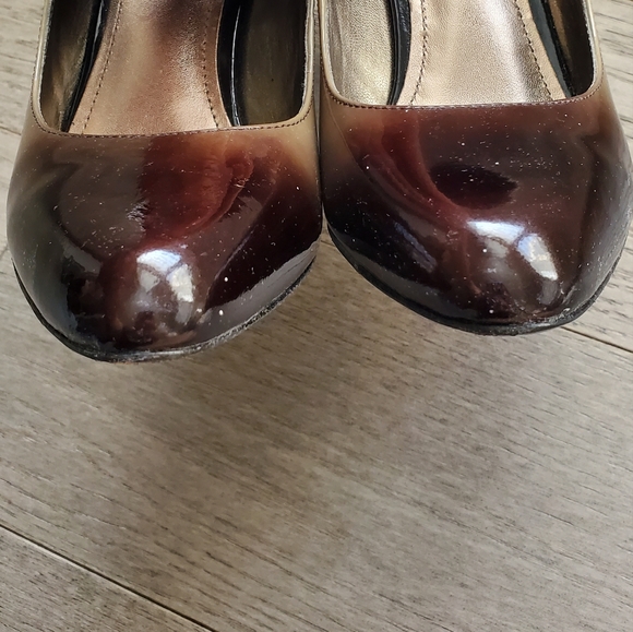 Aldo tan ombre patent leather heels - Picture 10 of 12